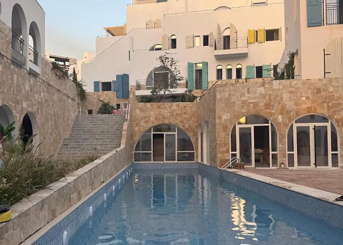 Santorini Sea Bliss In Drymades * ديرمي